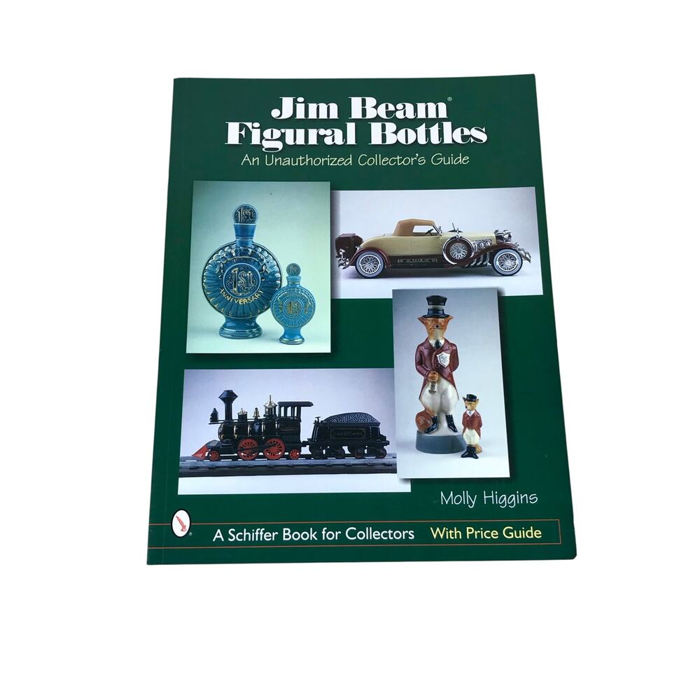 Vintage Jim Beam Figural Bottles Collector’s Guide Book Schiffer Unauthorized